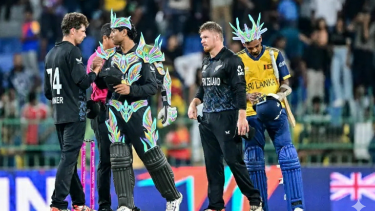 New Zealand knocked co-hosts Sri Lanka out of the T20 World Cup on Wednesday with a 61-run win in Colombo that boosted their semi-final hopes.