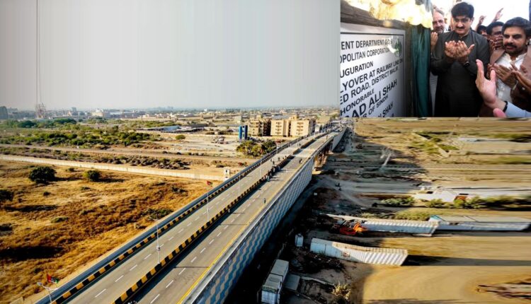 CM Sindh Inaugurates Bhains Colony Flyover to Cut Malir Congestion