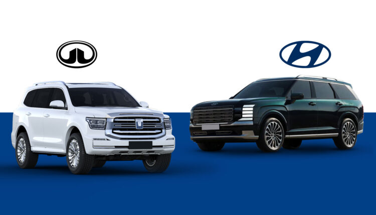 GWM TANK 500 HEV vs. Hyundai Palisade HEV | Quick 1-1 Comparison|GWM vs Hyundai